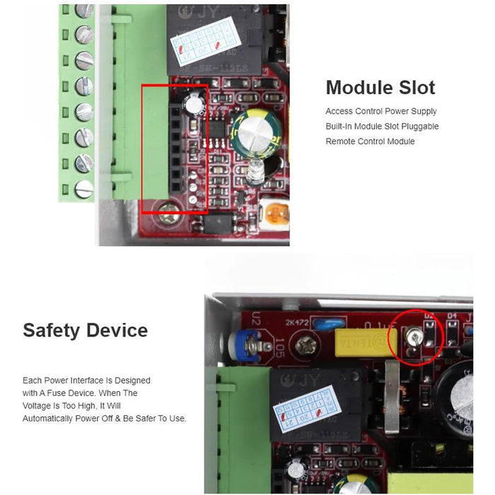 Di Controllo di accesso di Alimentazione Fornitore Trasformatore DC 12V 3A Porta Interruttore del sistema di AC 110 ~ 240V tempo di Ritardo max 15s di Controllo di Alta Qualità