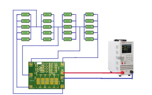 4S 40A Li-Ion Batteria Al Litio 18650 Caricabatterie PCB BMS Bordo di Protezione con Equilibrio Per Motore del Trapano 14.8V 16.8V Lipo Cellulare Modulo