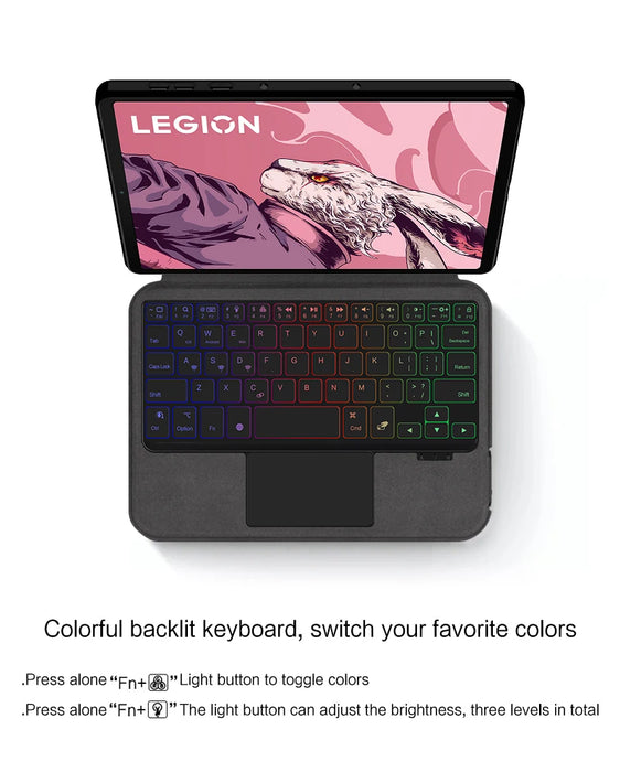 HUWEI Magic Keyboard per Lenovo Legion Y700 2023 8.8 "custodia TB-320F TB320FC Smart Cover retroilluminata per Legion Y700 2nd Gen 8.8" Case