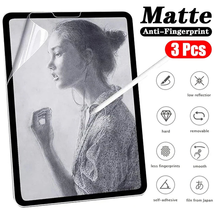 Like Paper Screen Protector Film Matte PET Painting scrivi per iPad 10 2022 9 8 7 Air 5 4 3 Mini 6 5 4 Pro 12.9 11 10.9 10.5 10.2