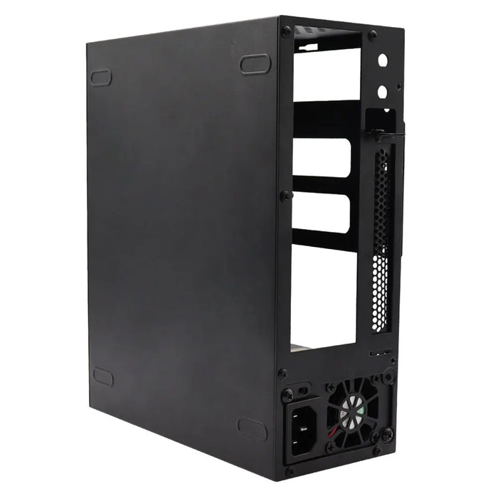 HTPC Computer Case Mini ITX Gaming PC Chassis Desktop Chassis USB3.0 Computer Case Home Computer Case nero e argento