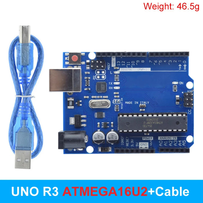 Intelligente Elettronica Scheda di Sviluppo ONU R3 MEGA328P ATMEGA16U2 Senza Cavo USB per arduino Diy Starter Kit