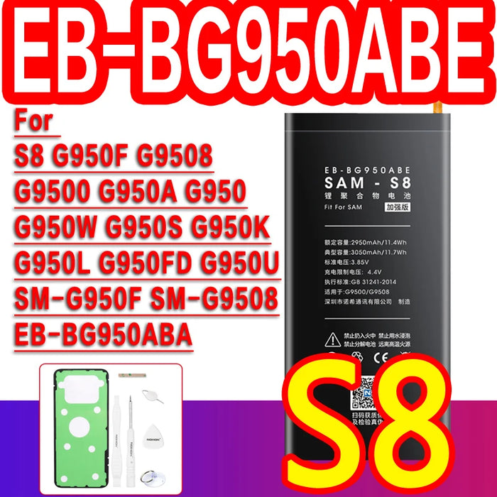 NOHON Batteria Per Samsung Galaxy S8 S9 Plus S10e S10 S20 Ultra S21 FE S10x Nota 10 Plus 8 S7 Edge S6 S5 A50 A30 A30S Batterie