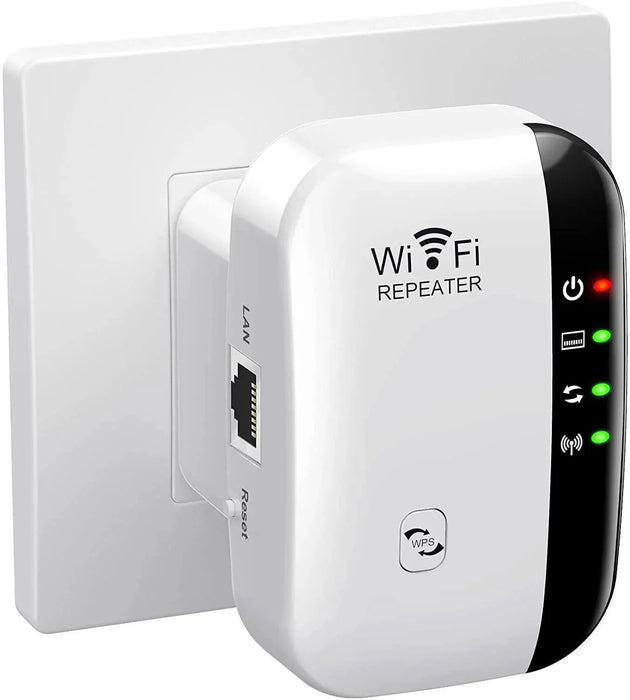 Ripetitore Wifi amplificatore di segnale Wireless potenziatore di rete esteso Router domestico ue usa 300m attraverso la camera da letto a parete ricevi in movimento