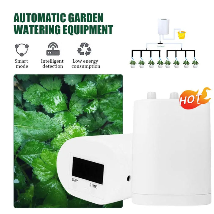 Sistema di irrigazione automatica per interni molti vasi Controller della pompa sistema di irrigazione a goccia per fiori piante Sprinkler attrezzo da giardino