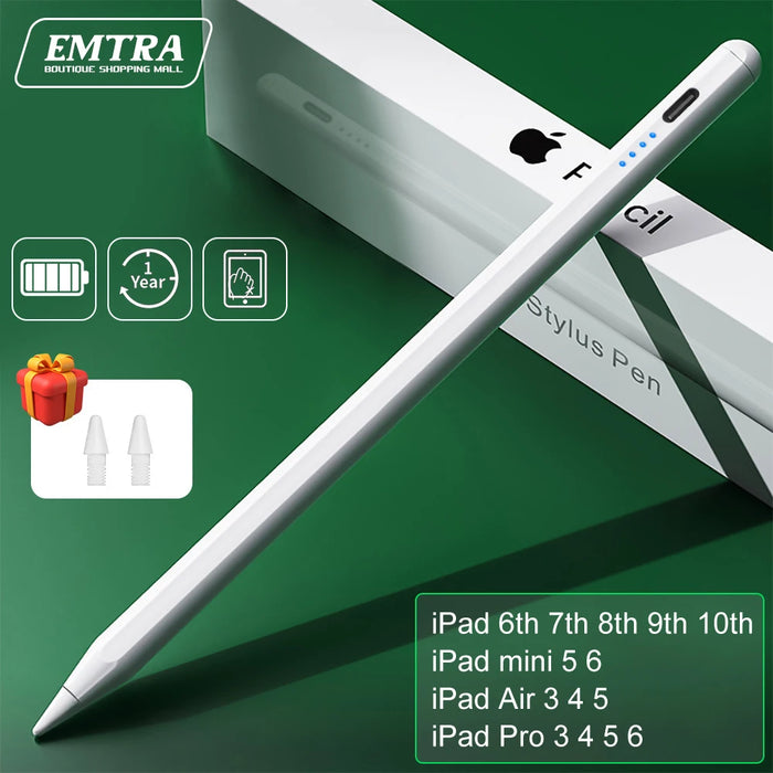 Per Apple Pencil 2 1 Palm Rejection Power Display accessori per iPad iPad 2022 2021 2020 2019 2018 Pro 11 12.9 Air Mini Stylus Pen