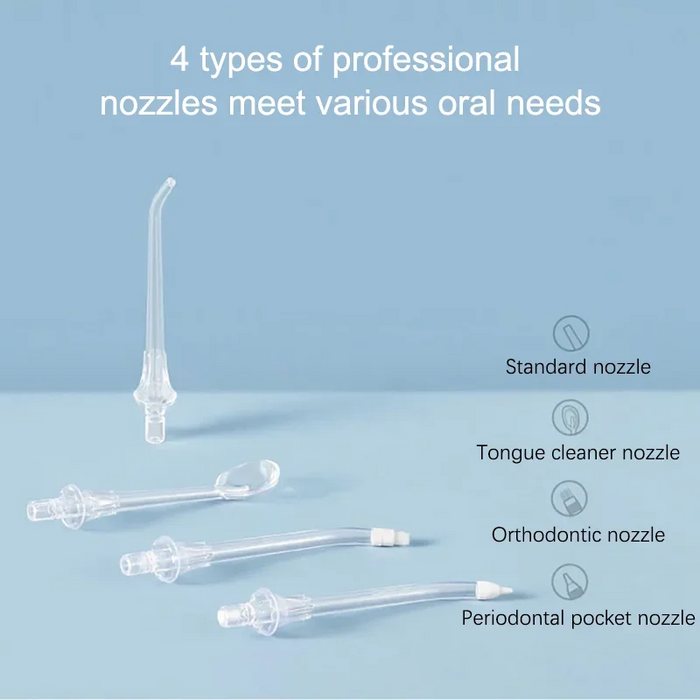 Xiaomi Mijia MEO701 irrigatore orale portatile dentale sbiancamento dei denti Flosser detergente per denti Waterpulse filo d'acqua per la pulizia dei denti