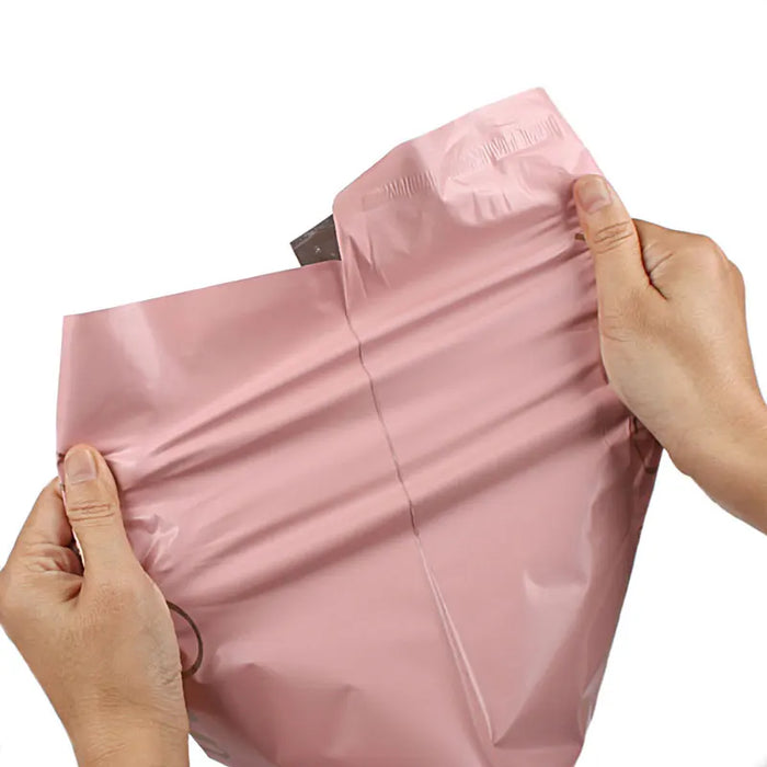 INPLUSTOP Pink Poly Express Mailing Pouch grazie abbigliamento opaco Courier Parcel Bag busta logistica Storage Bags