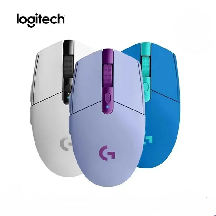 Logitech G304 Gioco per computer Mouse wireless 2.4g Mouse ergonomico Hero Engine 12000 dpi Accessorio per PC Bluetooth Win Mac Os Regalo