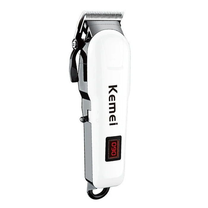 Kemei Tagliacapelli professionale tagliacapelli senza fili barba per uomo kit taglio capelli elettrico macchina per taglio capelli ricaricabile