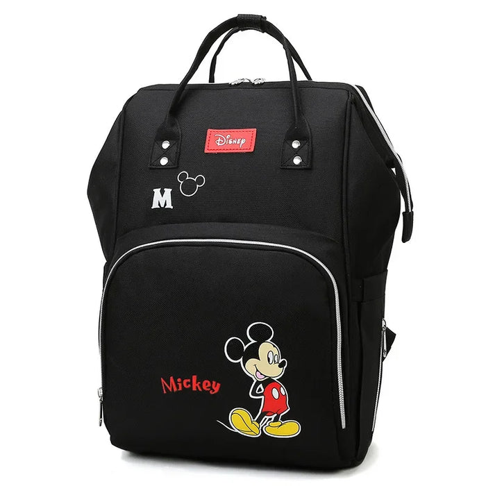 Disney Minnie Mickey Design pannolino borsa per bambini impermeabile mamma zaino viaggio multifunzionale maternità borsa per passeggino di grande capacità