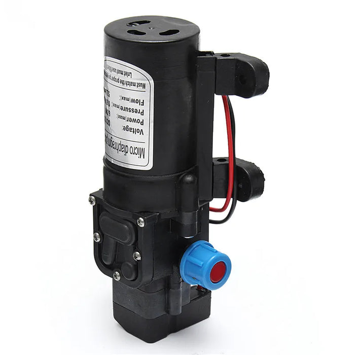 DC 12V 60W 120PSI 5L/MIN Pompa acqua elettrica agricola Nero Micro Membrana ad alta pressione Spruzzatore d'acqua Lavaggio auto 12 V