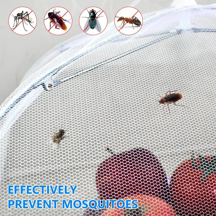 Coperture per alimenti pieghevoli tavolo da pranzo copertura in rete casa Anti Fly Mosquito tenda ombrello Picnic Protect Net accessori da cucina