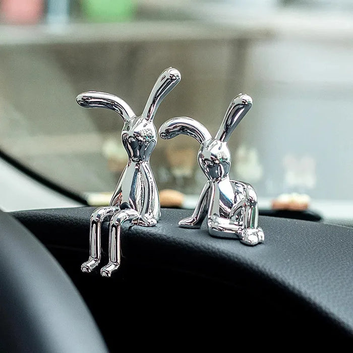 Cartoon animal car interior center console decoration personality room tavolo da pranzo decorazione della scrivania