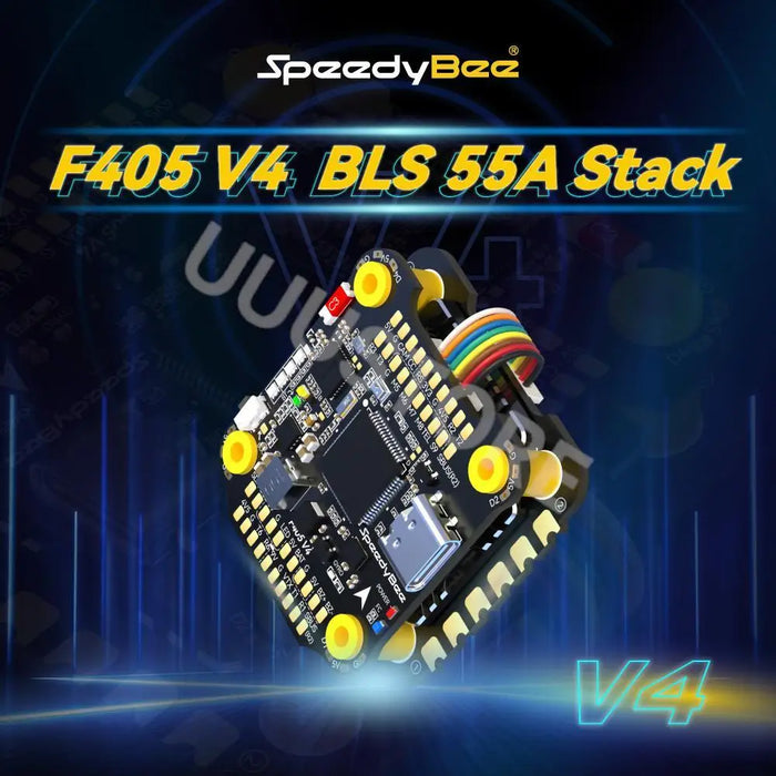 SpeedyBee F405 V4 3-6S 30 x30 FC & ESC FPV Stack ICM42688P F405 Controller di volo BLS 55A 4 in1 ESC per FPV Freestyle Drone Model