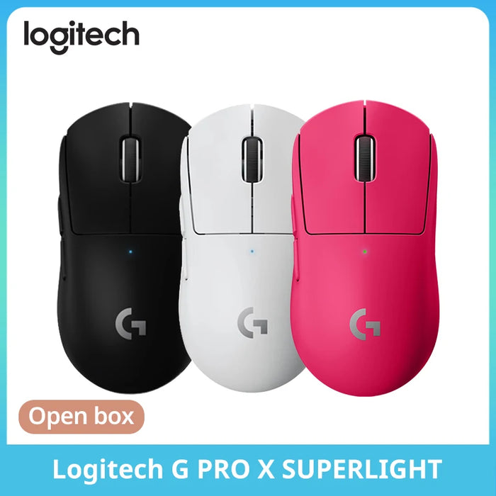 Openbox New Man Gift Logitech Mouse G Pro X Superlight Wireless Silent Bt Dual Mode meccanico ricaricabile Gaming Mouse usato GPW