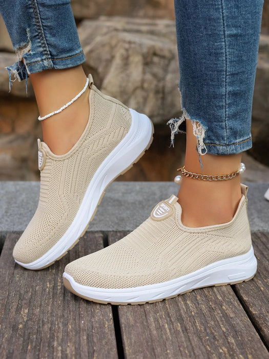 2024 New Fashion Mesh Shoes scarpe da donna Mesh scarpe sportive appartamenti traspiranti Sneakers Casual con suola morbida