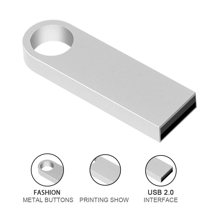 Pendrive 128GB USB creativo chiave d'oro USB 2.0 usb Flash Drive pendrive 4GB 8GB 16GB 32GB 64GB memory stick regali