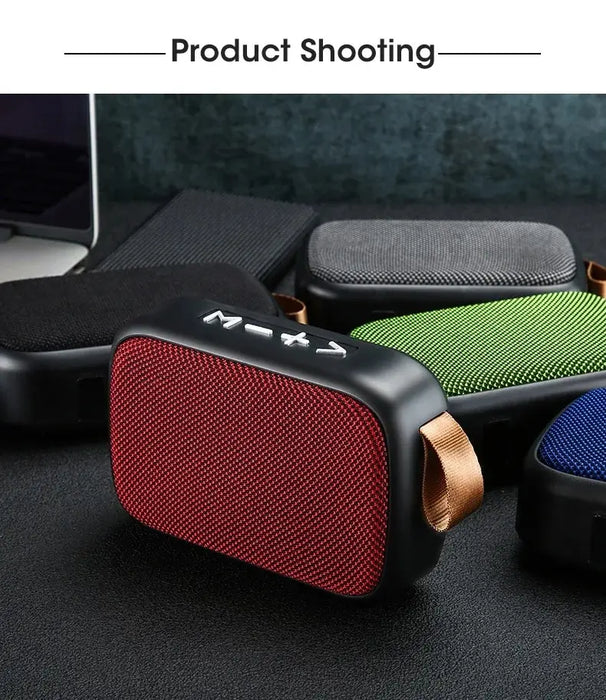 Nuovo altoparlante Bluetooth Wireless Subwoofer portatile da esterno Mini altoparlante Home Cloth Card Speaker