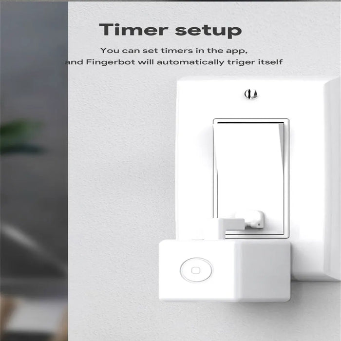 Tuya Zigbee Fingerbot Plus Smart Fingerbot Switch Button Pusher Smart Life Timer controllo vocale funziona con Alexa Google Assistant