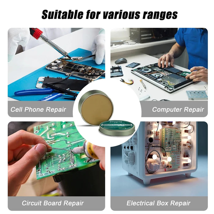 1/2/3 pz flusso di saldatura senza piombo pasta di saldatura flusso di stagno pasta di saldatura flusso di saldatura per elettronica SMD PCB LED riparazione di saldatura