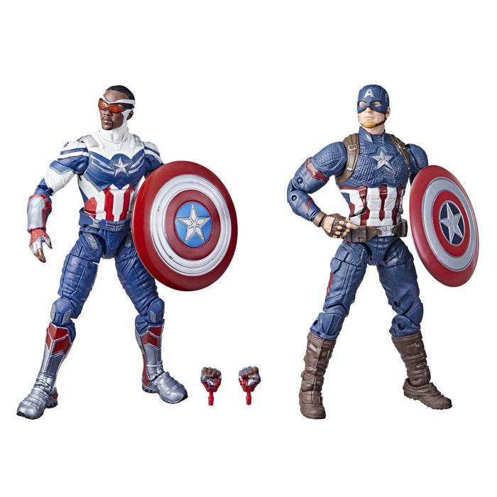 Marvel legendgame Captain American confezione da 2 esclusivi senza testa Extra 6 "Action Figure sciolta