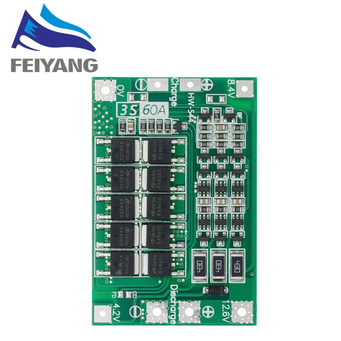 4S 40A Li-Ion Batteria Al Litio 18650 Caricabatterie PCB BMS Bordo di Protezione con Equilibrio Per Motore del Trapano 14.8V 16.8V Lipo Cellulare Modulo