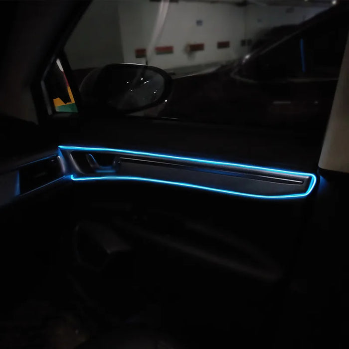 1M/3M/5M Car Interior Led lampada decorativa EL cablaggio striscia al Neon per Auto fai da te flessibile luce ambientale USB Party Atmosphere diodo