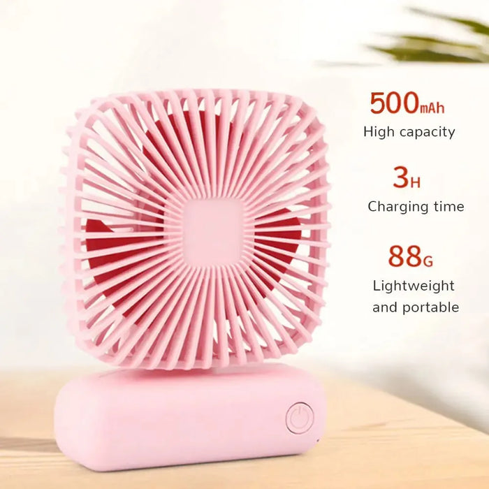 Desktop Desktop piccolo ventilatore Mini palmare Usb tre velocità aria fredda auto Home Office portatile silenzioso all'aperto semplice portatile estate