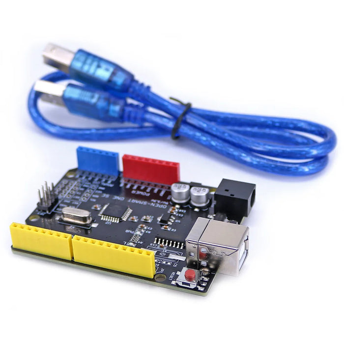 Scheda R3 OPEN-SMART 5V / 3.3V (CH340) scheda di sviluppo Chip ATMEGA328P con cavo USB compatibile per Arduino