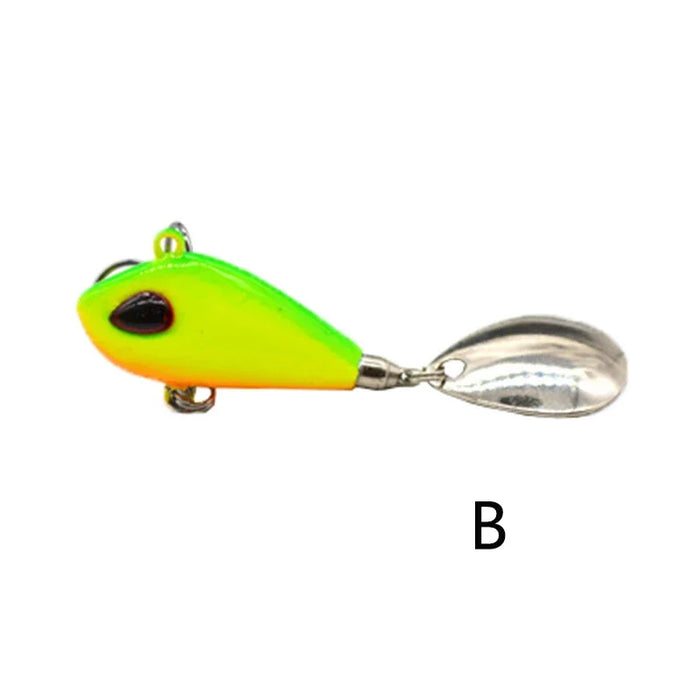 OUTKIT Nuovo Metallo Mini VIB Con Cucchiaio Richiamo di Pesca 6g10g17g25g 2 Centimetri Attrezzatura Da Pesca Spille Crankbait Vibrazione Spinner Affondamento Esca