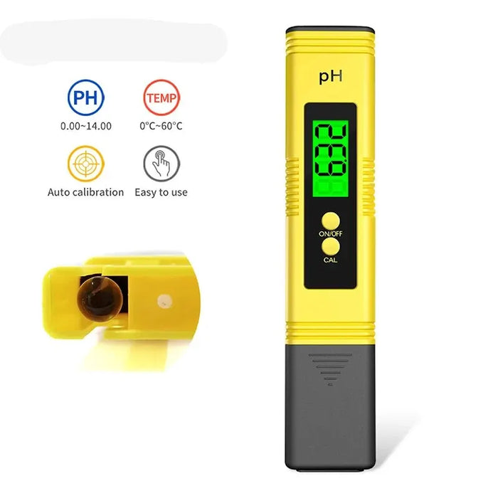 2pcs TDS phmetro Digital Water Tester 0.01ph phmetro ad alta precisione 0-9990ppm temperatura PPM Tester