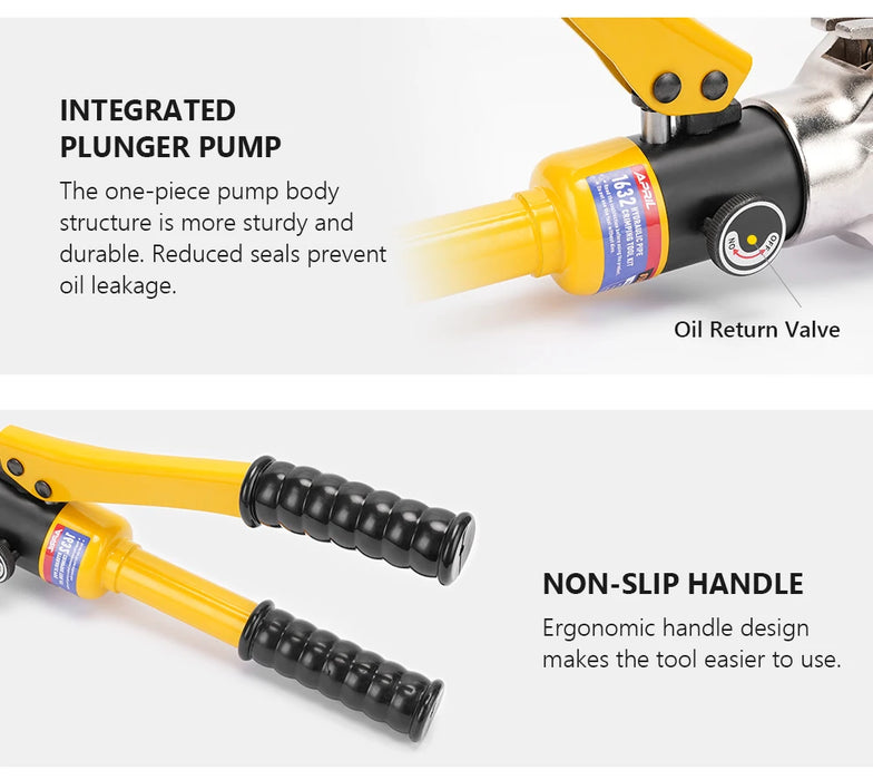 Strumenti idraulici per crimpare tubi Pex per magazzino Europa per tubi Pex, acciaio inossidabile e rame con ganasce TH, U, V, M, VAU