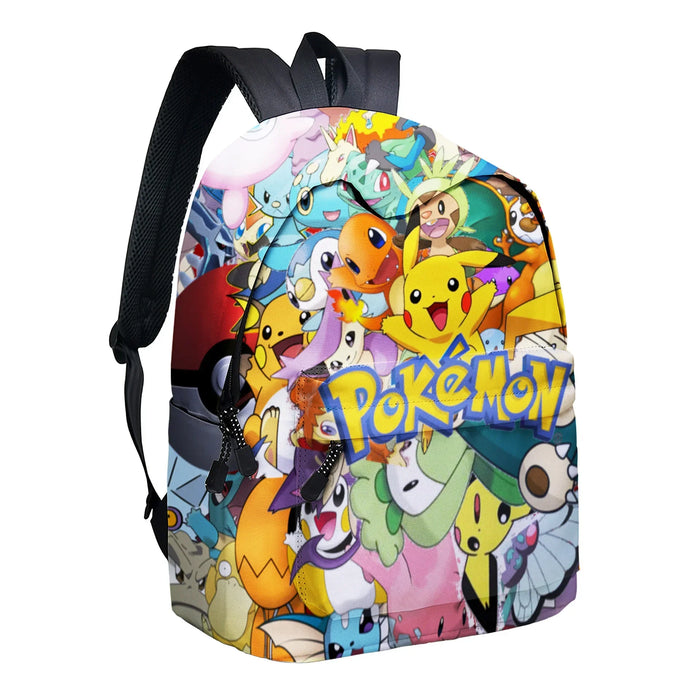 Pokemon School Bags zaini Pikachu Anime figure borse per bambini borsa da viaggio di grande capacità ragazze ragazzi regali di natale giocattoli