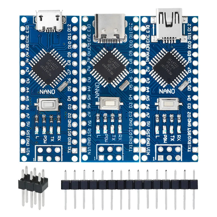 Controller Nano 3.0 di alta qualità nano CH340 driver USB ATMEGA328 ATMEGA328P nano Mini USB con il bootloader per arduino