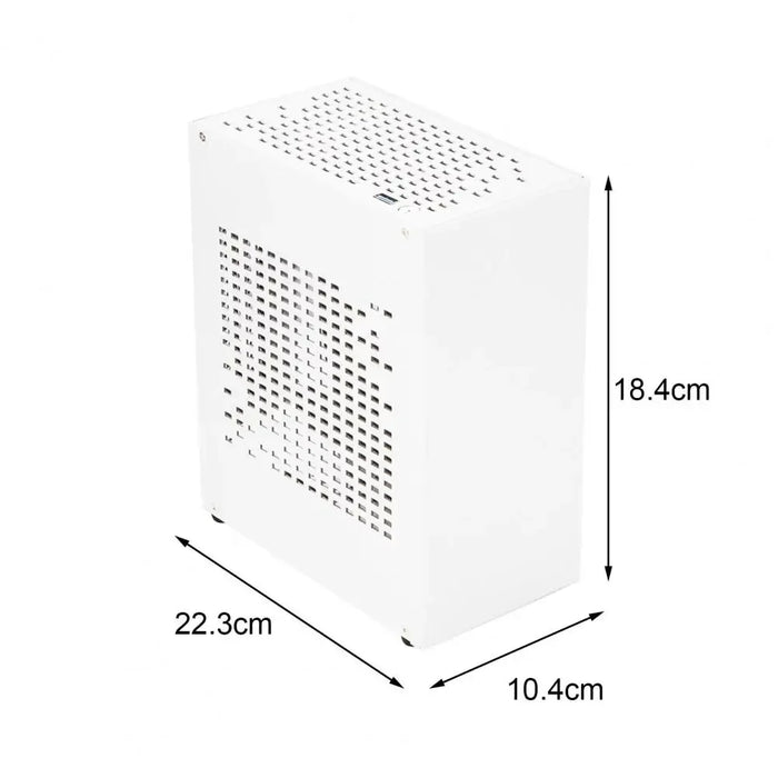 Custodia da tavolo custodia MINI ITX custodia per Computer Desktop Mini-ITX in alluminio compatibile con Mini scheda grafica