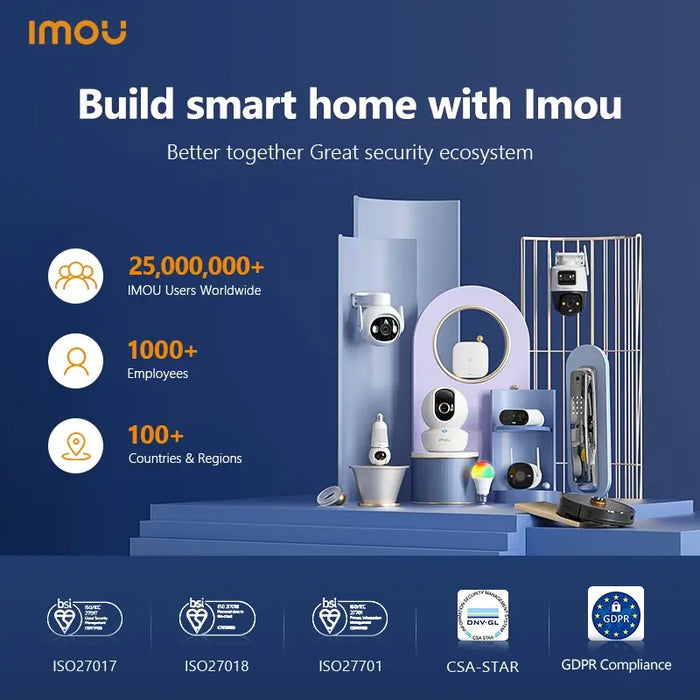 IMOU Wifi telecamera esterna Bullet 2C 4MP 2MP telecamera IP di sorveglianza tracciamento automatico rilevamento umano AI resistente alle intemperie