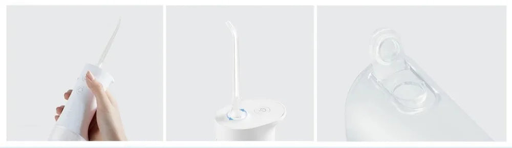 Xiaomi Mijia MEO701 irrigatore orale portatile dentale sbiancamento dei denti Flosser detergente per denti Waterpulse filo d'acqua per la pulizia dei denti