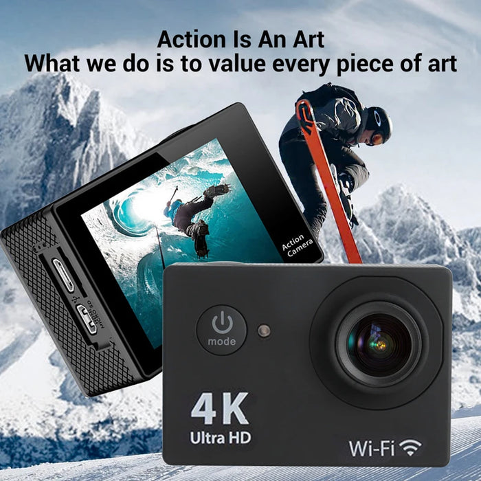 Action Camera Ultra HD 4K/30fps WiFi 2.0 pollici 170D casco impermeabile subacqueo telecamere di registrazione Video Sport Cam