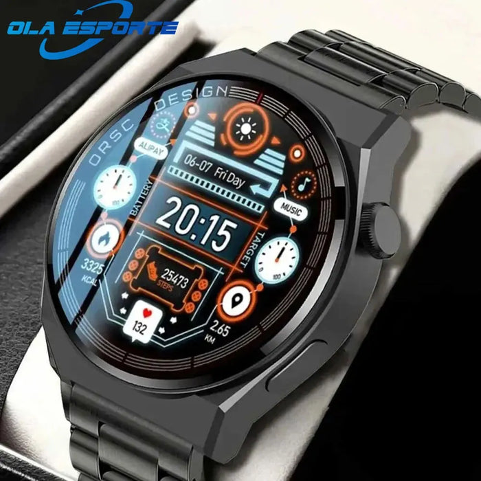 Ola Esporte per GT3 Pro Smart Watch Men 390*390 schermo HD frequenza cardiaca chiamate Bluetooth IP67 impermeabile Sport SmartWatch facce fai da te