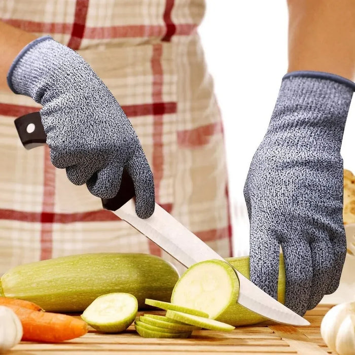 HPPE livello 5 guanti antitaglio di sicurezza industria ad alta resistenza cucina giardinaggio Anti-graffio taglio del vetro antitaglio multiuso