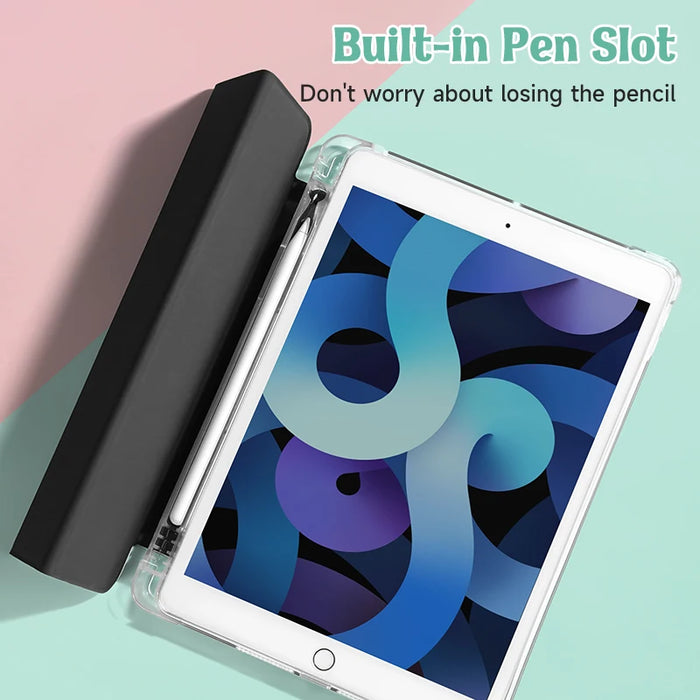 Custodia Panda per iPad 9th/ 8th/ 7th Generation custodia da 10.2 pollici, per Cover Pro12.9, con portamatite, Cover Auto Wake/Sleep