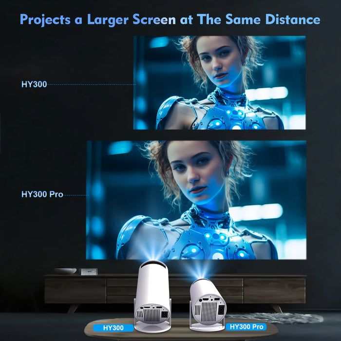 Proiettore Magcubic HY300 PRO 4K Android 11 Dual Wifi6 260ANSI Allwinner H713 BT5.0 1080P 1280*720P Home Cinema Outdoor Projetor