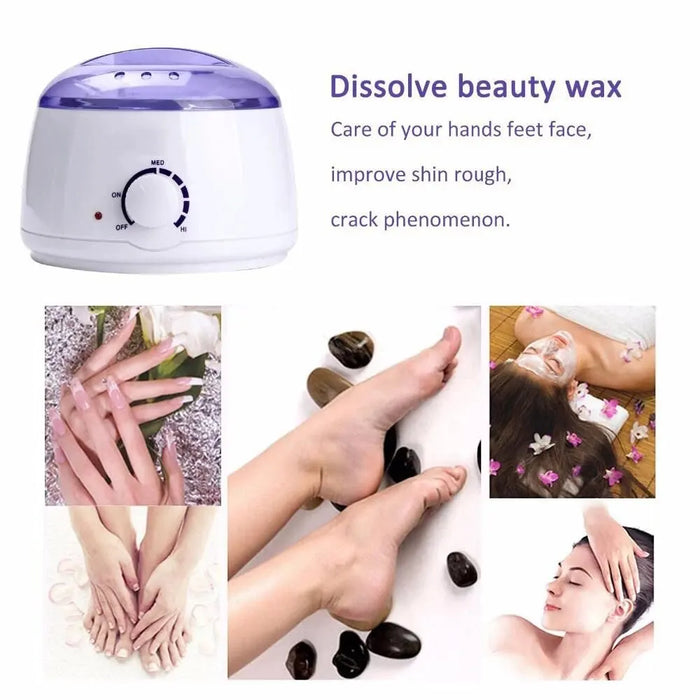 Pro-Wax100 Therapy Machine Wax Warmer Kit elettrico portatile per la depilazione zona Bikini facciale pentola per la fusione delle ascelle riscaldatore per cera calda