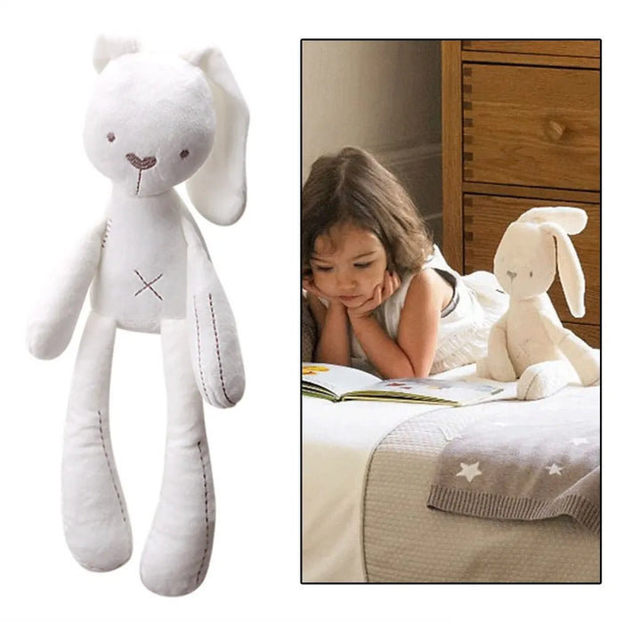 42CM Cute Cartoon orecchie lunghe coniglio bambola bambino morbido peluche per bambini Bunny Sleeping Mate bambini peluche farcito animale giocattolo