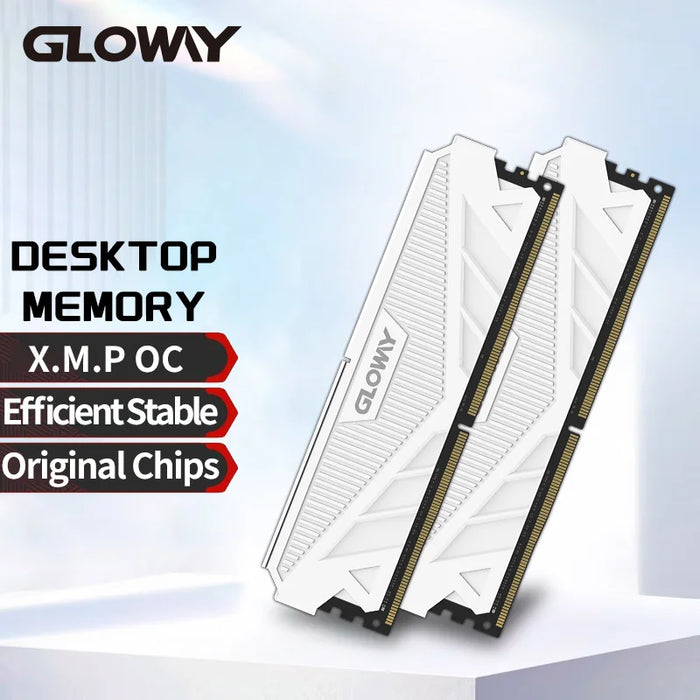 Gloway memoria ram ddr4 8gb 16gb 3200mhz 3600mhz Desktop memoria ddr4 Ram a doppio canale per PC Computador