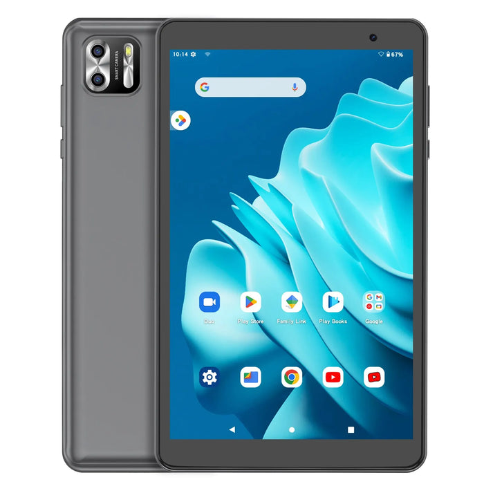 PRITOM Tablet da 8 pollici Android 13, 8GB(4 + 4 espandi) RAM 64GB ROM, espansione da 1TB, schermo IPS 1280x800 batteria da 5000MAH, doppia fotocamera, WiFi