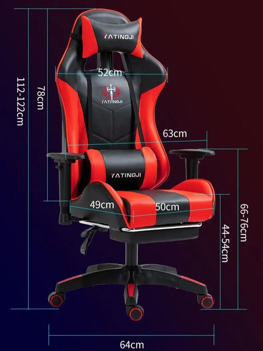 Home Gaming comodo sedile ergonomico Anchor Racing può sdraiarsi sedia per Computer con sollevamento