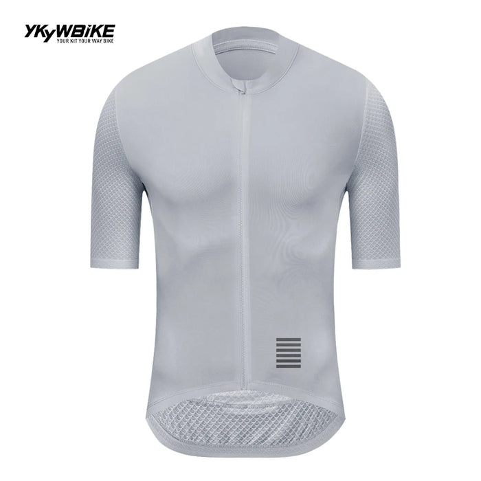 YKYWBIKE Maglia da ciclismo da uomo MTB Maglia estiva da bici Maglia da discesa Abbigliamento da bicicletta a maniche corte Pro Team di alta qualità