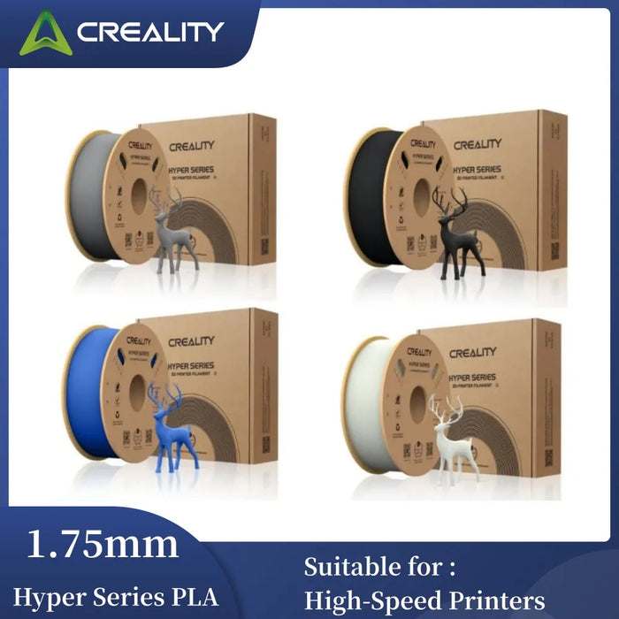 Filamento PLA Creality 1KG Hyper Series raffreddamento più rapido ad alta precisione migliore fluidità resistenza all'umidità Non tossica per stampa 3D